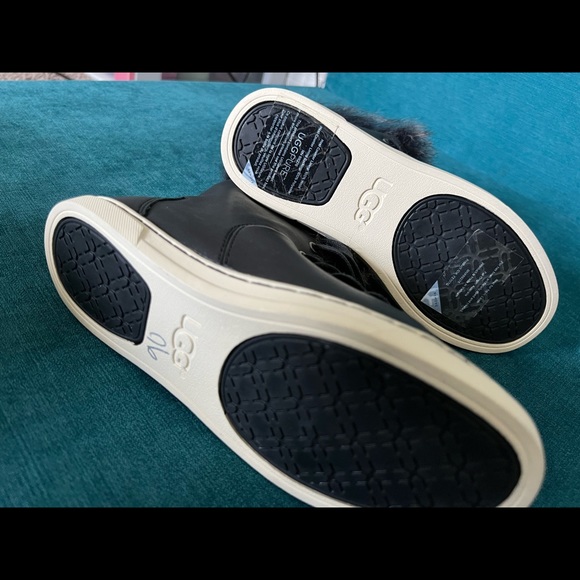 Ugg Croft boot fur sneakers women’s shoes size 5 - Picture 4 of 5